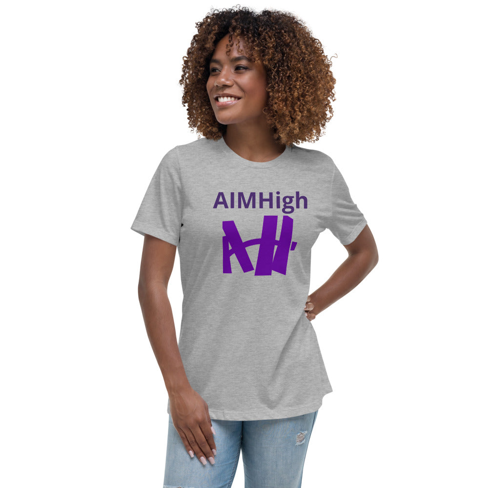 AIMHigh Logo Women's Relaxed T-Shirt